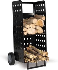 Chariot de Transport pour Bois de Chauffage - Praticité et Efficacité