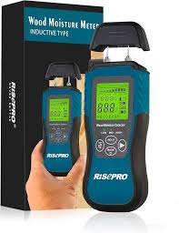 Humidimètre Rétroéclairé pour Bois - Testeur d'Humidité Avancé