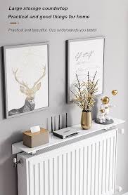 Radiateur en Aluminium avec Étagère à Poser sans Percer