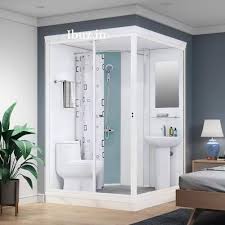 Salle de bain modulaire intégrée pour résidences commerciales