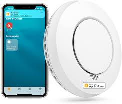 Détecteur de fumée connecté intelligent compatible SmartThings