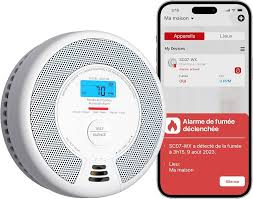 Détecteur de fumée connecté X Sense SC07 WX