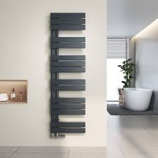 Heilmetz Sèche Serviettes Anthracite - Radiateur Sèche Serviette Eau Chaude