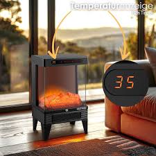 Radiateur Électrique Soufflant avec Télécommande - Chaleur Instantanée