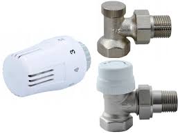 Kit Thermostatique Tête Vanne Rétropédalage pour Radiateur