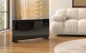 Radiateur Inertie sur Pied HOMCOM Électrique avec Télécommande