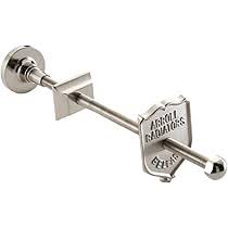 Support Radiateur Mural Arroll Luxe en Chrome