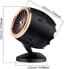 Mini Chauffage USB Aéroconvecteur N Électrique avec Ventilateur à Deux Vitesses