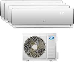 Climatiseur Frozen Quadri Split Intégré avec Télécommande - Confort Optimal à Domicile