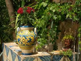 Vase Original en Terrecotte del Sole - Sicilien