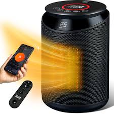 Chauffage Soufflant Connecté WiFi LEBENLANG en Céramique