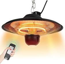 Chauffage Radiant Fiqops avec Télécommande Infrarouge pour Restaurants