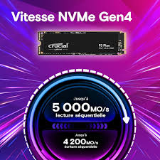 Améliorez votre stockage avec le Crucial P3 Plus PCIe Gen4