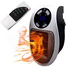 Chauffage Hillylolly Silencieux Electrique Economique - Petit Chauffage d'Appoint Idéal