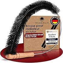 WEIDEBACH® Radiateur Danimaux Atteindre Flexible - Brosse Radiateur Pratique