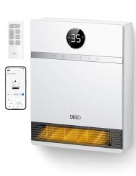 Dreo Intelligent Ventilateur avec Télécommande - Idéal pour le Chauffage d'Appoint