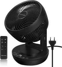 Ventilateur Silencieux MYCARBON avec Télécommande et Oscillation Horizontale
