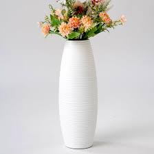 Vase Décoratif Leewadee en Manguier Blanc : Élégance Naturelle