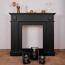 Manteau de cheminée décoratif Rebecca Mobili