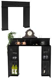 Manteau de Cheminée DuneDesign - Élégance et Rangement Pratique