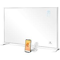 Chauffage Infrarouge Électrique avec Télécommande et Thermostat