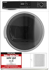 Sèche Linge Pompe à Chaleur Sharp KD HHH8S8GW3 - Efficacité et Performance