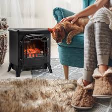 Cheminée Électrique Homcom : Le Poêle Électrique de Chauffage Réglable