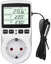 Thermostat Minuteur pour Chauffage d'Aquarium et Incubateur