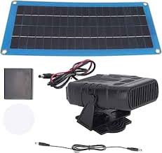 Chauffage Solaire Portable Monocristallin pour Serres de Jardin