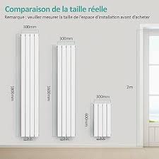 Radiateur Eau Chaude EMKE Connexion Centrale Vertical - Performance et Design