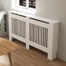 FATIVO Housse Radiateur Blanche Moderne - Élégance et Efficacité
