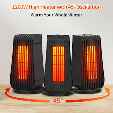 Radiateur Ventilateur Électrique Qoosea : Chaleur et Confort