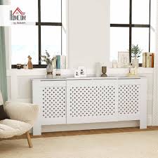 HOMCOM Radiateur Ajustable Contemporain Cache Radiateur