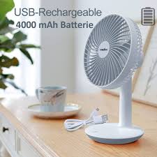 Mini Ventilateur Bureau Rechargeable - Le compagnon idéal pour votre espace de travail