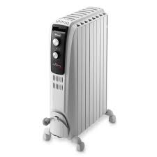 Radiateur Bain d'Huile DeLonghi - Efficacité et Élégance en Acier Inoxydable