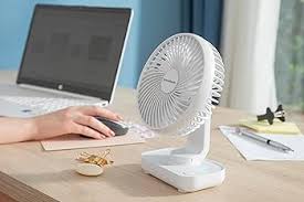Ventilateur Bureau Rechargeable InnovaGoods - Confort et Fraîcheur à Portée de Main