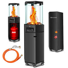 KESSER® Chauffage Terrasse Protection Roulettes - Chaleur et Confort Extérieur